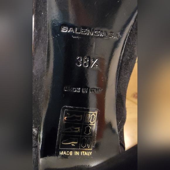 Balenciaga Mock Lace-Up & Zip-Up Ankle Booties - Picture 13 of 16